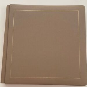 NWOT Creative Memories Tan 12x12 Scrapbook